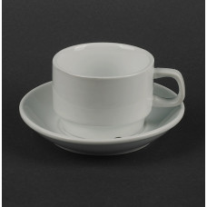 Набор чайный 2 предмета чашка 200мл и блюдце HVIP HR1301 фарфор