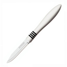 Набор ножей для овощей Cor&Cor 76мм 2шт с белой ручкой Tramontina 23461/283