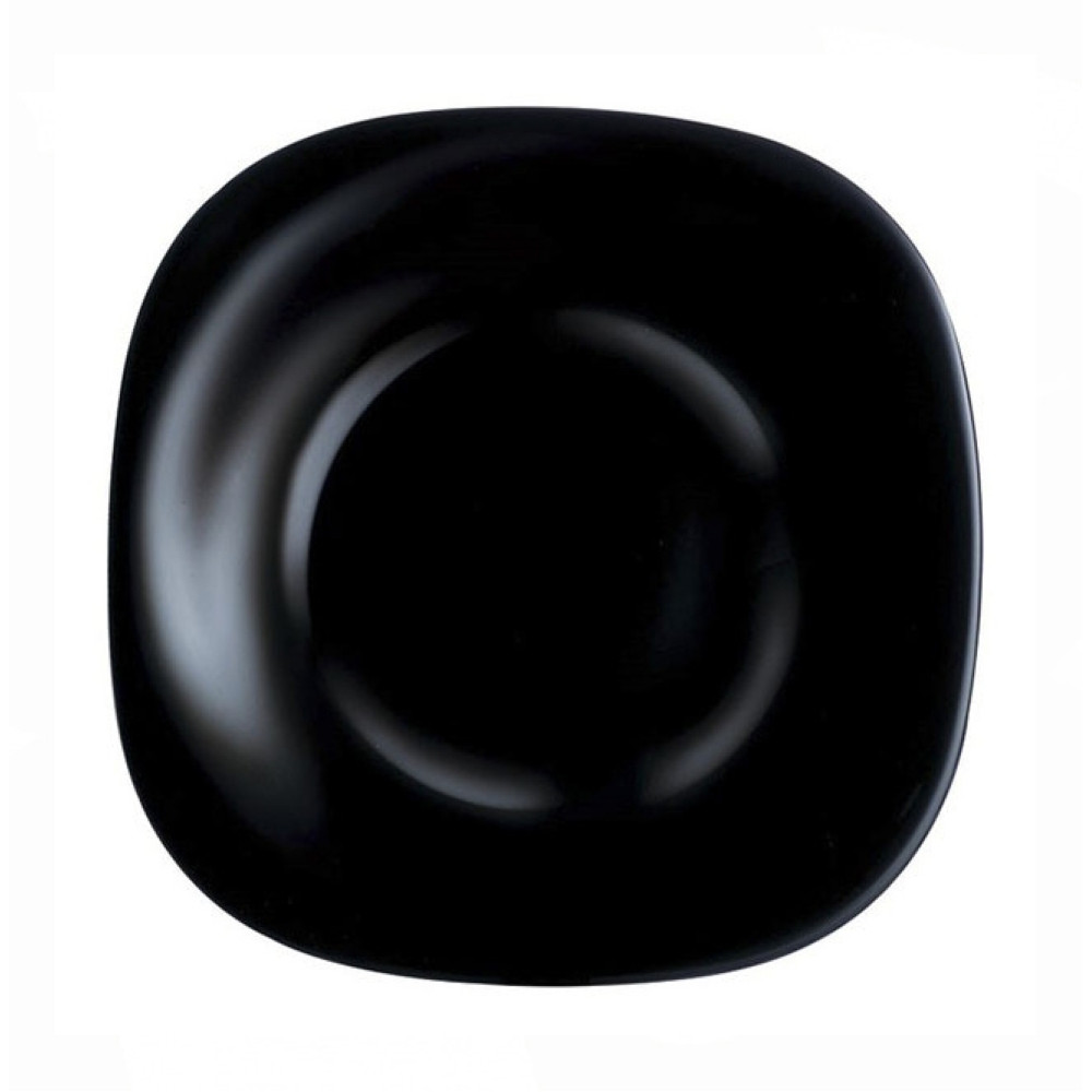 Тарілка обідня Carine Black 260мм Luminarc L9817 чорна