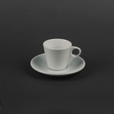 Набор кофейный 2 предметов чашка 75мл и блюдце HVIP HR1323 фарфор