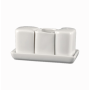 Набор для специй Extra white 4-предмета HVIP W268 фарфоровый