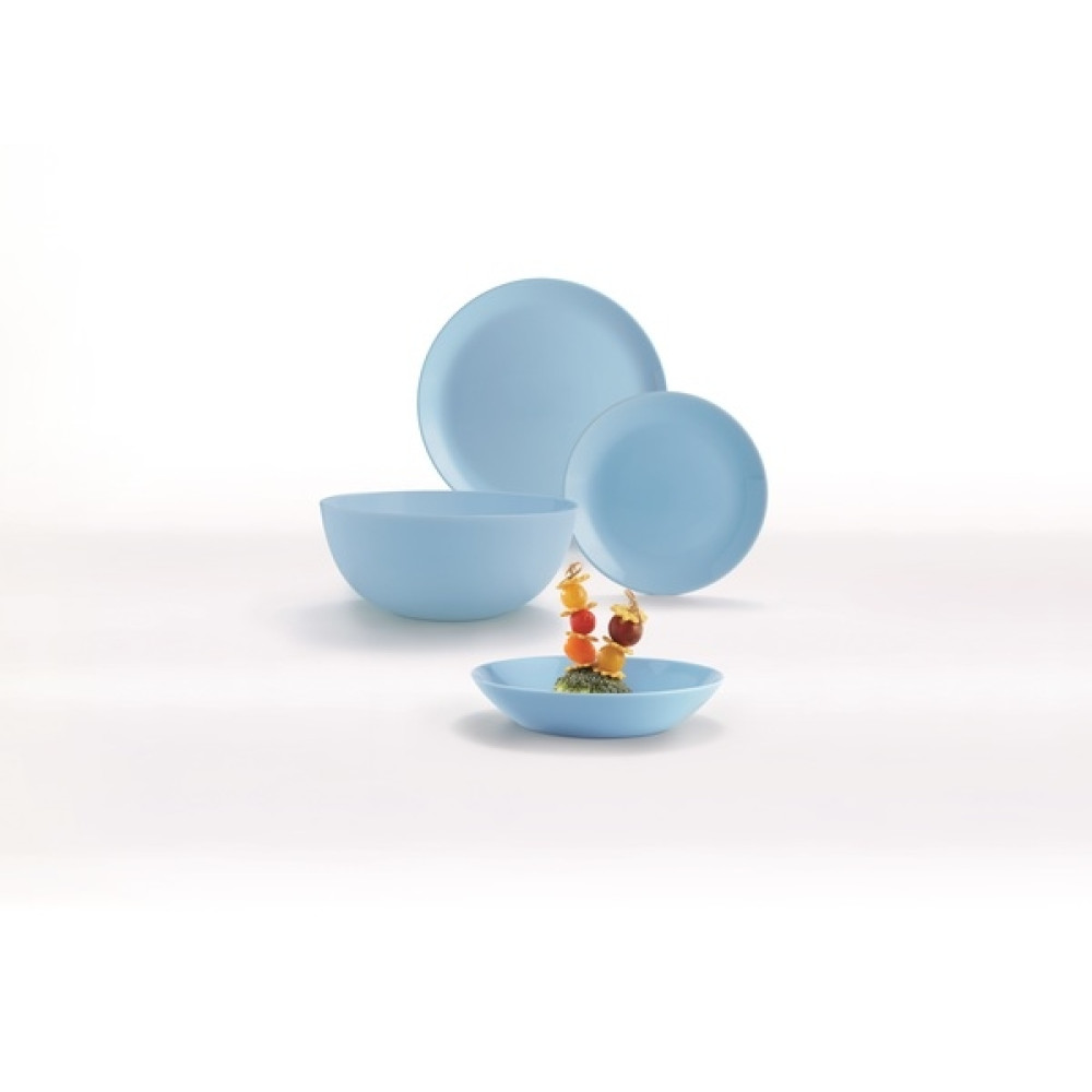 Тарілка Diwali Light Blue десертна 190мм Luminarc P2612 склокераміка