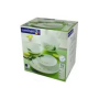 Столовый сервиз Diwali White Orchid 19 предметов Luminarc P9741