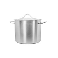 Каструля з кришкою, середня, нержавіюча сталь, 14,2 л, 28x23 см, KAPP, 30142823