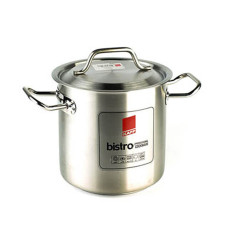 Кастрюля с крышкой, средняя, ??нержавеющая сталь, 5,3 л, 20x17 см, KAPP, 30152017 Кастрюля с крышкой, средняя, ??нержавеющая сталь, 5,3 л, 20x17 см, KAPP, 30152017