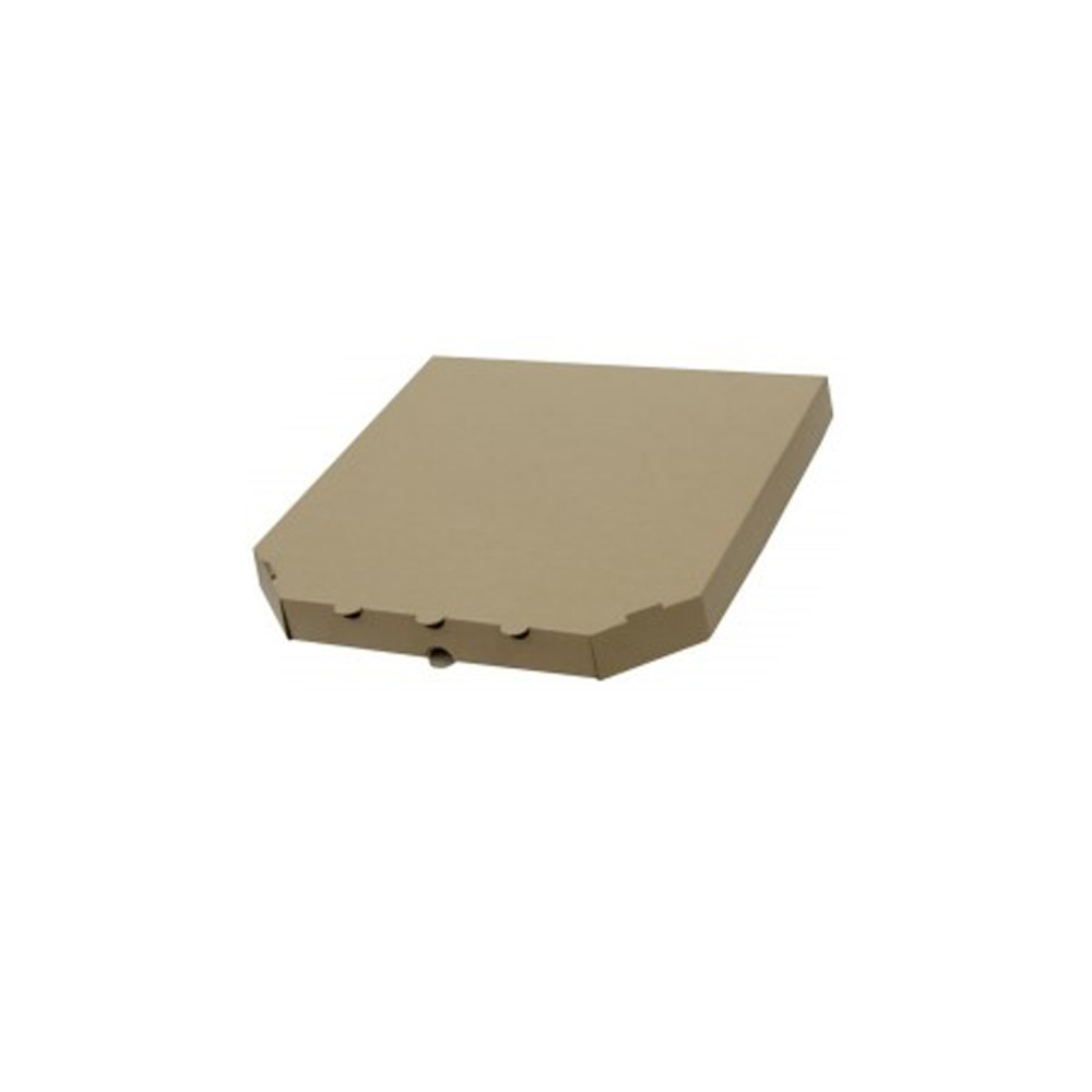 Коробка для піци 450х450х40 мм, крафт, без логотипу (арт. 80029)