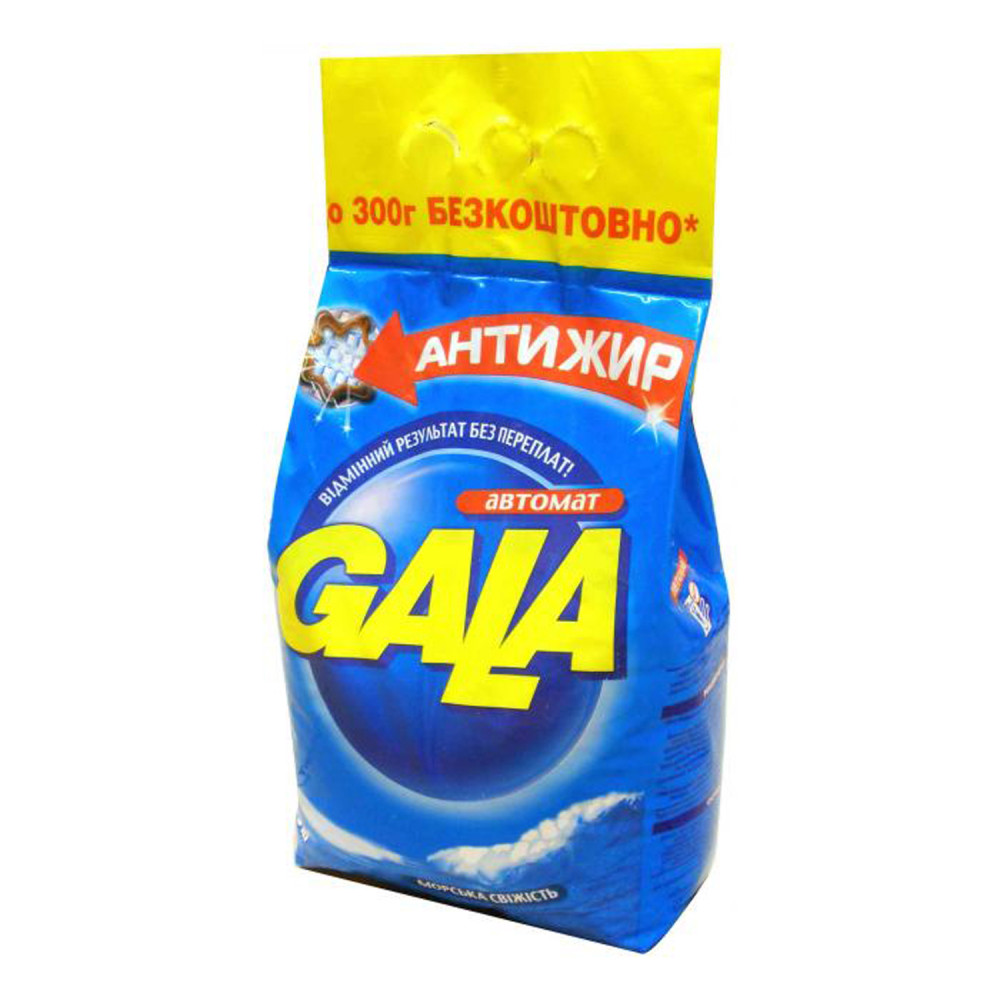 Gala 78186 Порошок пральний автомат Морська Свіжість 3 кг