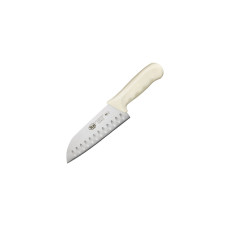 Нож Сантока, лезвие грантон, 15 см, Winco, Stal, белый, KWP-70
