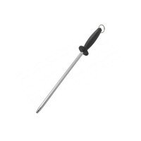 Мусат, алмазне покриття, круглий, 30 см, Winco, Acero, чорний, KFP-123