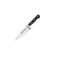 Нож поваренный, 15 см, Winco, Acero, черный, KFP-60