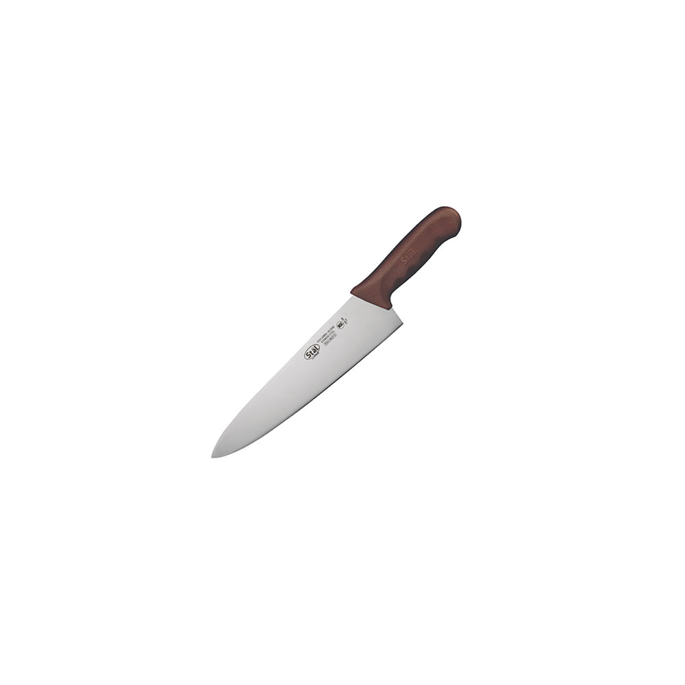 Ніж кухарський, 25 см, Winco, Stal, коричневий, KWP-100N