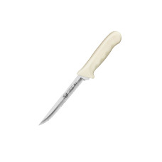 Нож обвалочный, зубчатое лезвие, 15 см, Winco, Stal, белый, KWP-63