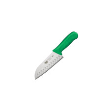 Нож Сантока, лезвие грантон, 18 см, Winco, Stal, зеленый, KWP-70G