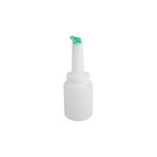 Пластиковая бутылка для миксов 2 л, белая, 09153