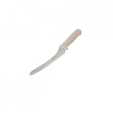 Нож для хлеба, изогнутое лезвие, 22 см, Winco, Stal, белый, KWP-92
