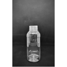 Бутылка ПЕТ с крышкой для сока(квадрат), 350 мл, 38 мм, 1 шт, (200  шт/уп)