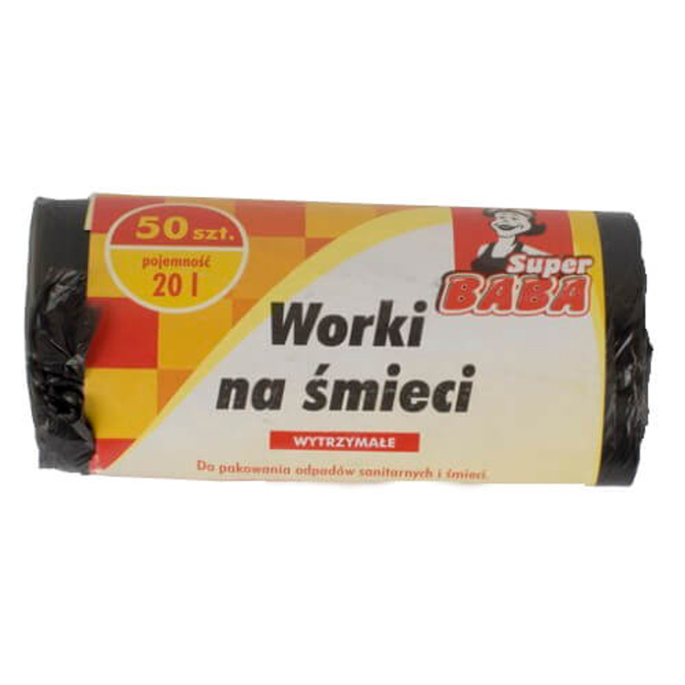 71032 Мішки для сміття 35 л 15 шт/рул чорні Супер Люкс