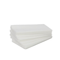 Салфетки бумажные белые однослойные 33x33 см 1/8 сложения, 300 шт/уп, 77090
