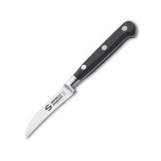 Нож для чистки, изогнутое лезвие, 7 см, Ambrogio Sanelli, Chef, черный, C591.007