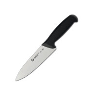 Ніж кухарський, 16 см, Ambrogio Sanelli, Supra, чорний, S349.016
