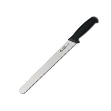 Нож для хлеба, 28 см, Ambrogio Sanelli, Supra, черный, S363.028