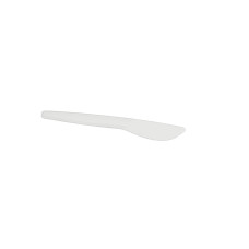 Amelon 99812 Нож столовый одноразовый Эко из кукурузного крахмала 16,5 см 400 шт/уп