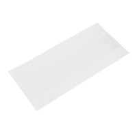 Пакети паперові саші 210х100х40 мм, білі, 35-40 г/м2, 100 шт/уп, 99251
