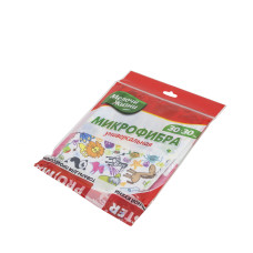 Салфетка из микрофибры универсальная 30х30 см, 1 шт/уп, 71184