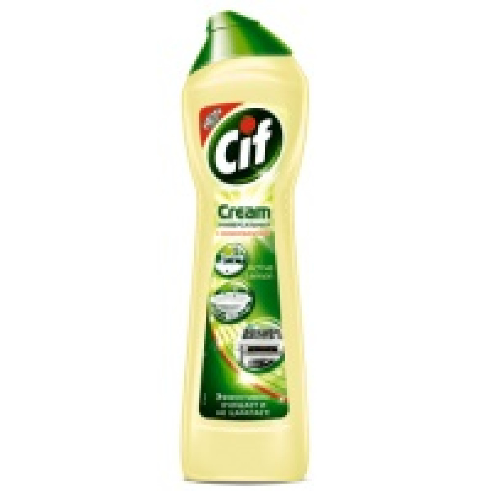 Чистящий крем Актив Лимон 500 мл 720 г CIF