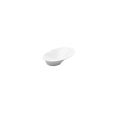 07155 Белая пиала одноразовая стекловидная Эллипс, полистирол, 50 мл, 50 шт/уп