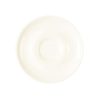 Блюдце для чашки 15х1.7 см, RAK Porcelain, Lyra біле фарфорове, LRSA15