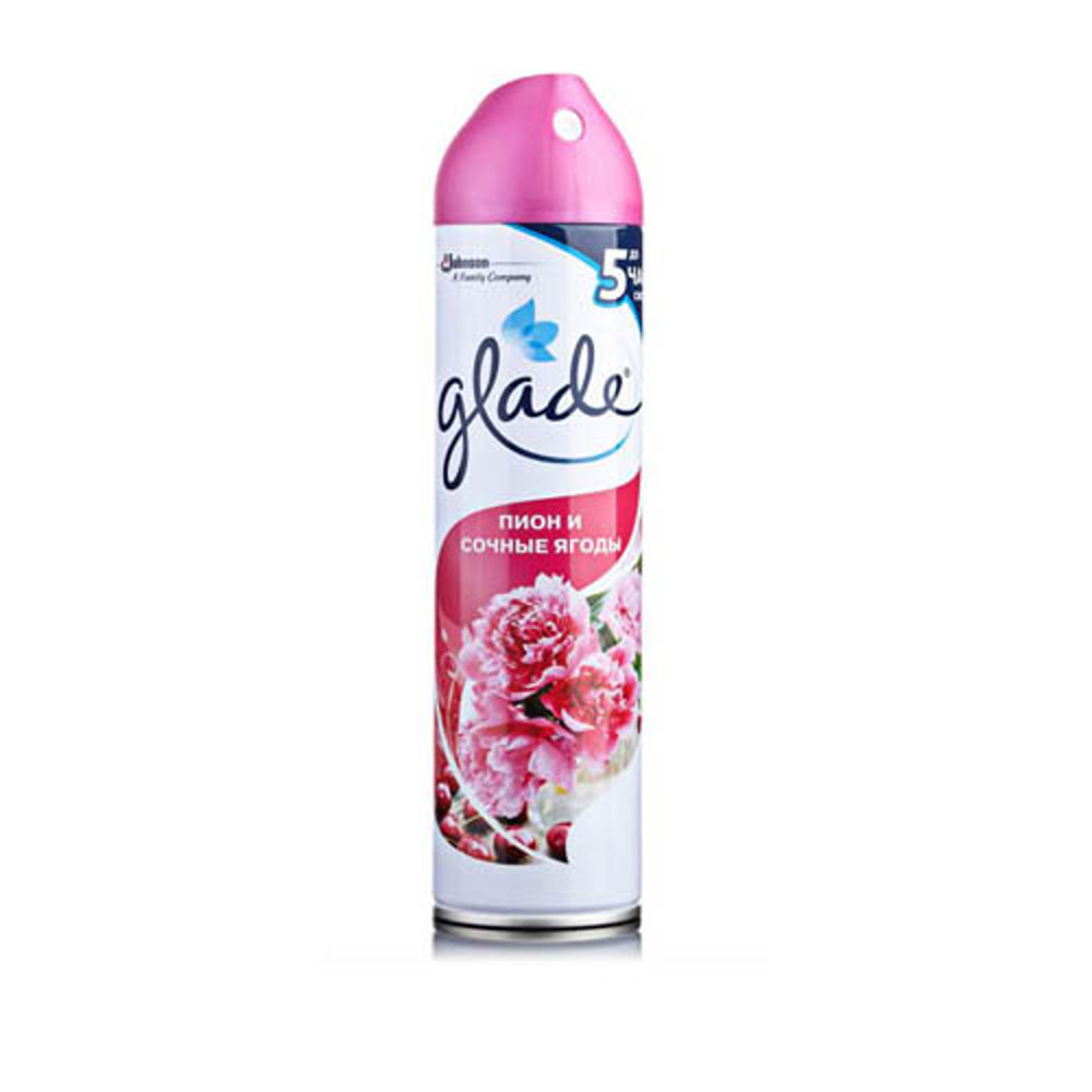 Glade 78219 Освіжувач повітря "Півонія та соковиті ягоди", 300 мл, 1 шт