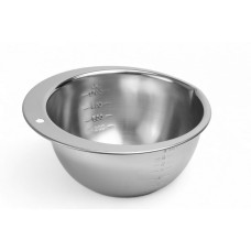 Миска из нержавеющей стали с мерной шкалой 1,2 л