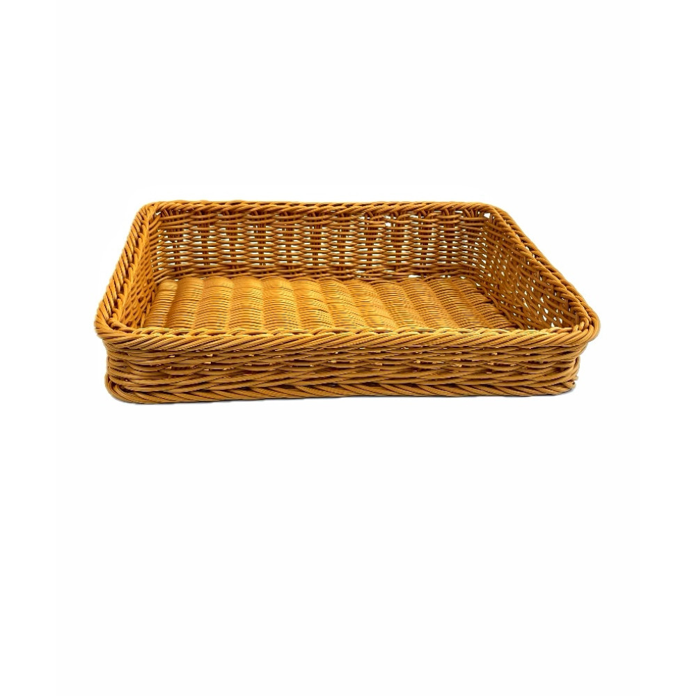 Кошик прямокутний зкошені стінки 40×28×6×10 см