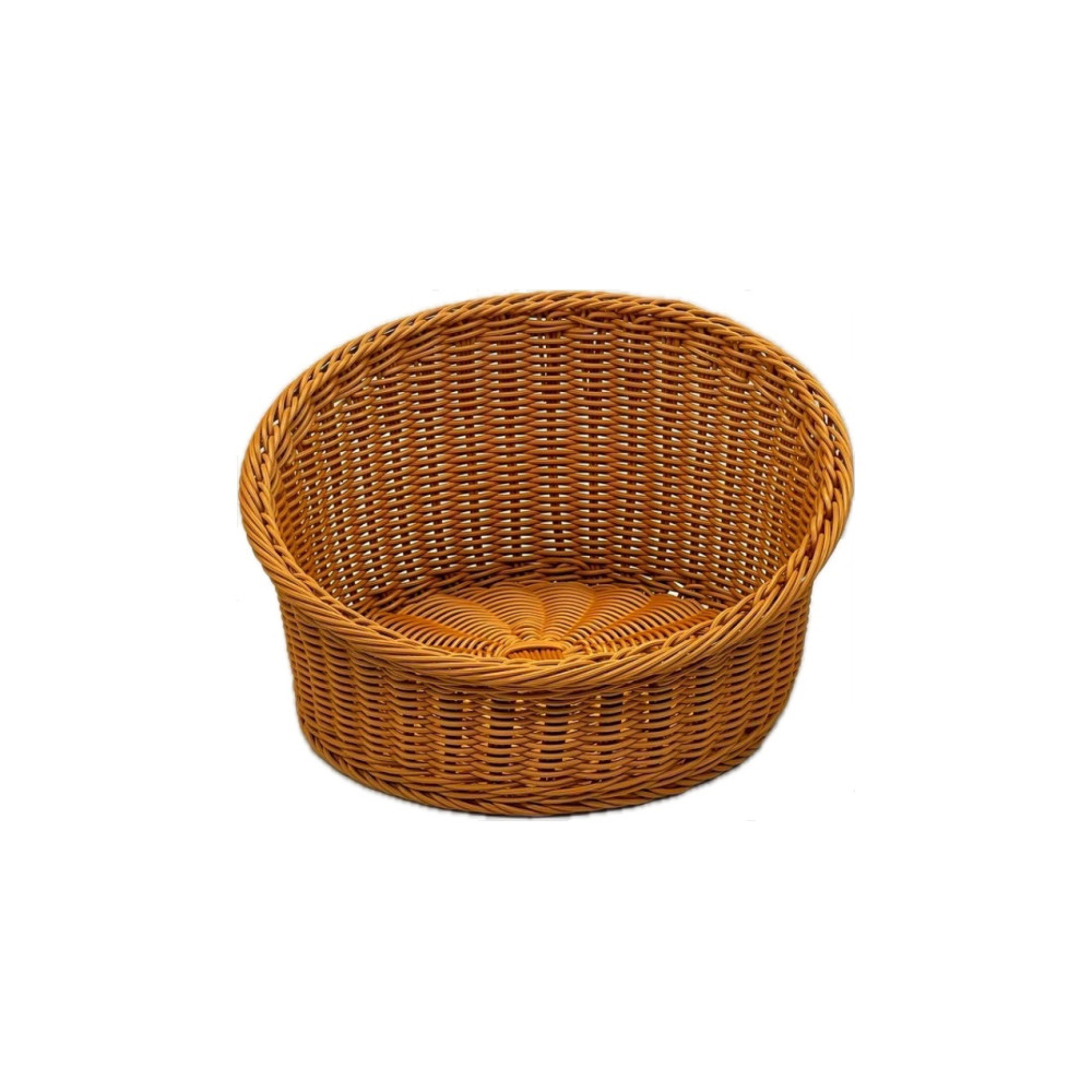 Кошик крулий зкошені стінки 35×10×20 см