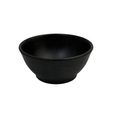 Салатник из меламина 280 мл черный матовый
