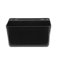 Ящик для сбора мусора к сервисной тележке черный 33,5x23x18 см