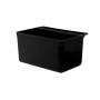 Ящик для сбора мусора к сервисной тележке черный 33,5x23x18 см