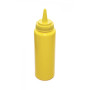 Пляшка для соусів з мірною шкалою жовта 240 мл