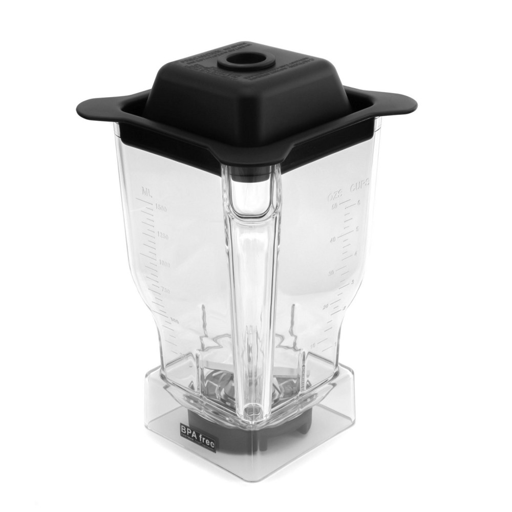 Чаша для блендера JTC 1,5 л BPA Free прозора вигнута