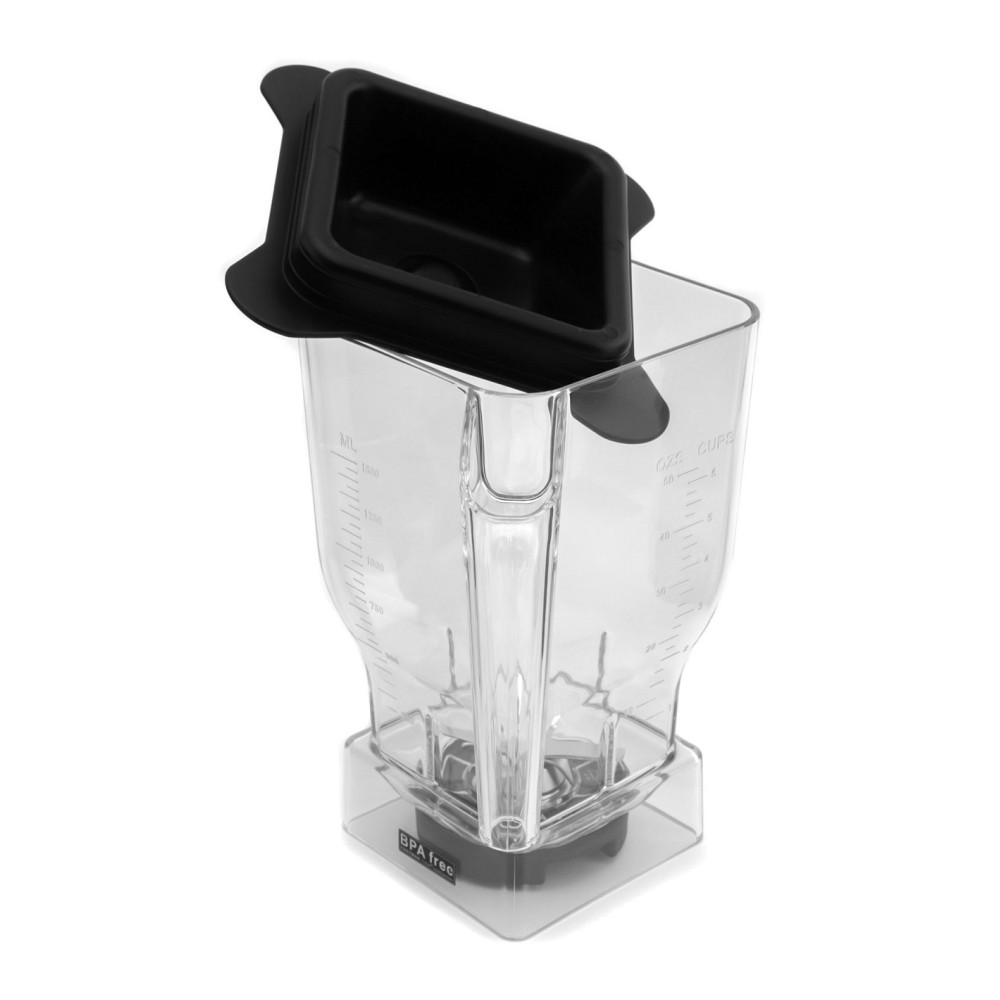 Чаша для блендера JTC 1,5 л BPA Free прозора вигнута