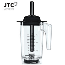 Чаша для блендера JTC 1,5л BPA Free прозрачная прямая