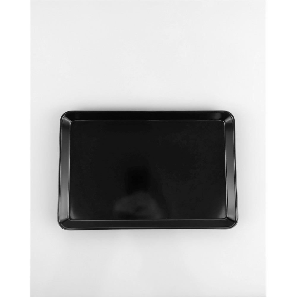 Поднос из меламина 28,2x19x2,6 см черный