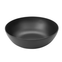 Блюдо кругле глибоке меламін чорне 29,8×9,2 см 3 л