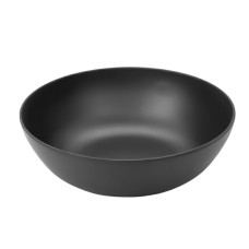 Блюдо круглое глубокое черный меламин 29,8x9,2 см 3 л