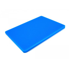 Доска разделочная двухсторонняя LDPE 400x300x20 мм синяя