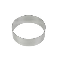 Форма круглая из нержавеющей стали 14х4,5 см