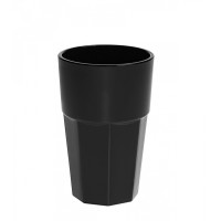 Склянка Граніт з полікарбонату чорна 300 мл