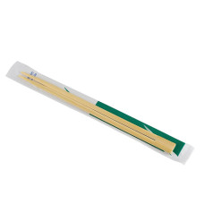 Палочки для суши бамбуковые в бумажной упаковке индивидуальной 230х4,2 мм 100 шт (30 уп в ящике)