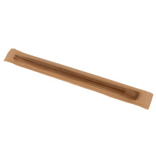 Палички для суші бамбукові крафтові в паперовій упаковці 230х4,2 мм 100 шт (30 уп в ящику)